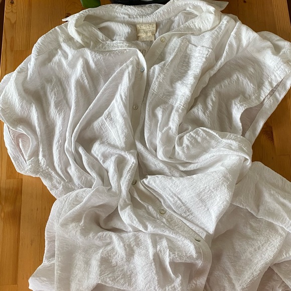 NWOT Free People Oversized Shirt Dress - Picture 4 of 16